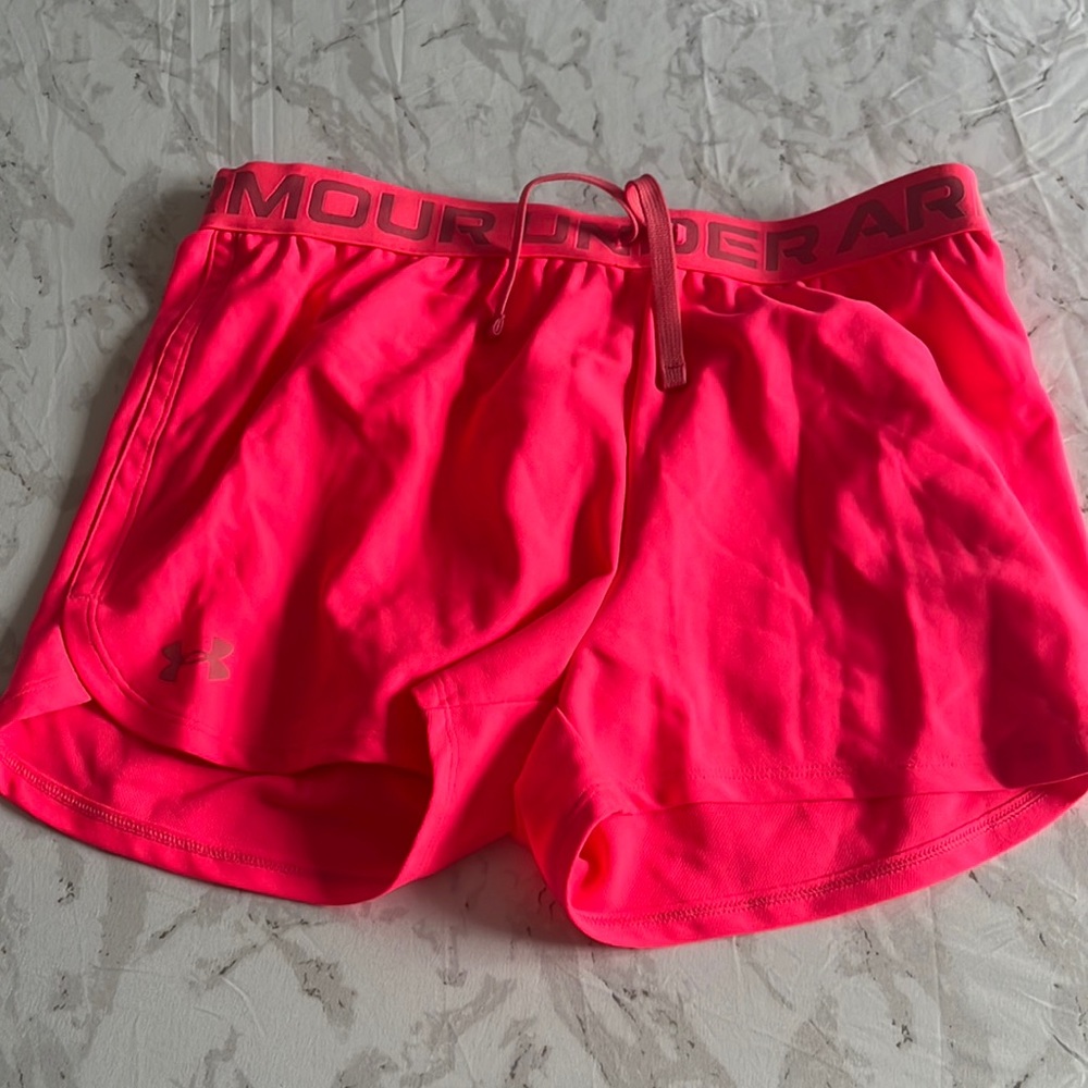 Youth size large under armor shorts